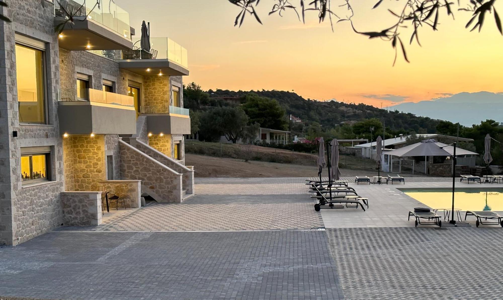 Topos Luxury Stay Heraion Loutraki  Exterior photo